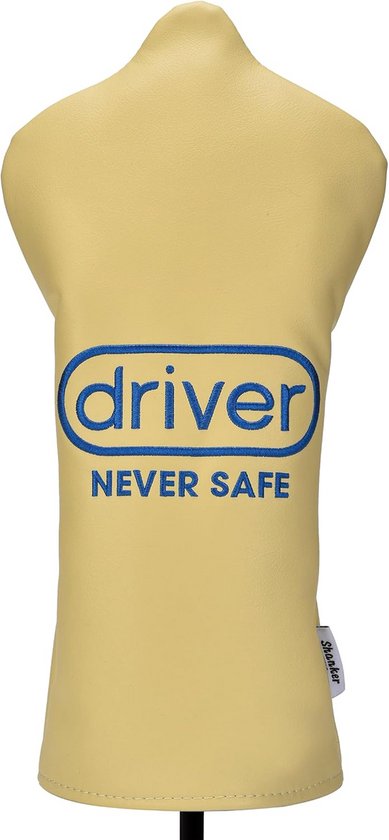 Grappige Driver Cover - Nieuwigheid Headcover - Golf Bescherming - Vet Ontwerp - Past Alle Drivers - Crème