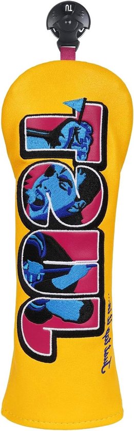 Grappige Golf Club Hoes - Hoofd Cover Driver - Bescherming Golfclubs - Cartoon Patroon Ontwerp - 24.79 x 10.21 cm