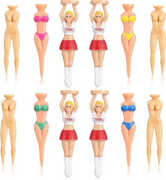 Grappige Golf Tees Bikini Golf Tees - Meisje Grappige Golf Accessoires - Voor Mannen Vrouwen Golf Training - Verjaardagscadeaus golf accessoires grappige