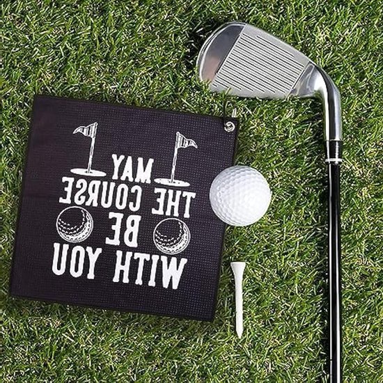 Grappige Golfhanddoek voor Mannen, Vader, en Vrienden - Persoonlijke Golfaccessoires, Cadeau voor Golfer en Golf Fan, Ideaal voor Verjaardag