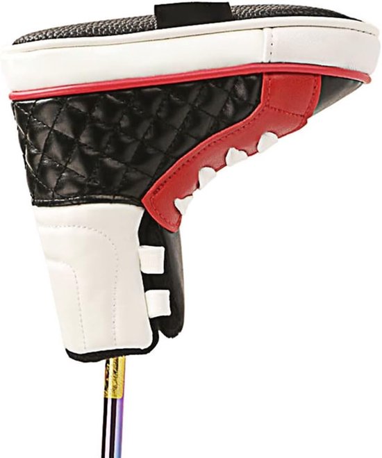Grappige Schoenvormige Putter Hoofdkap van PU Leer, Bescherming voor Alle Putter Clubs, Golfaccessoires en Clubbescherming