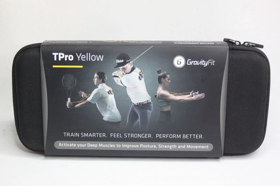 GravityFit TPro 2.0 Geel - Professionele Golf Swing Trainer & Houding Stabiliteit van Merkloos