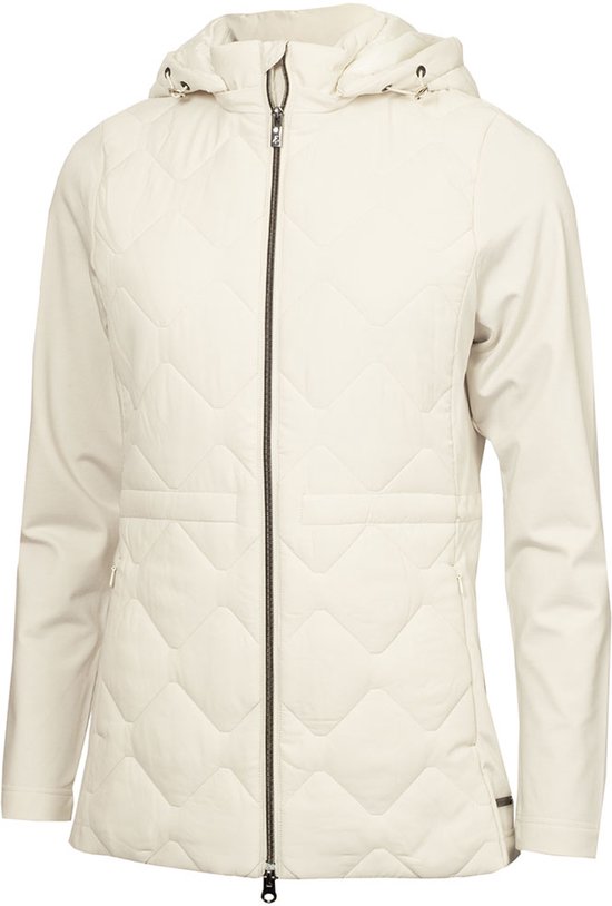 Green Lamb Marcia Jas Beige L Vrouw van Merkloos