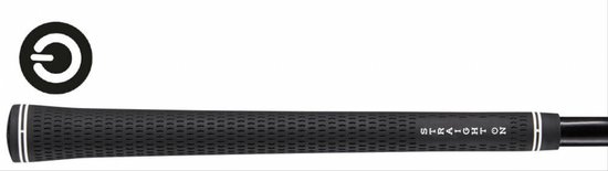 Grip Straight-On Tour V Wrap - Golfgrip - Jumbo Size - Zwart - 1 Stuk van The Legend Golf