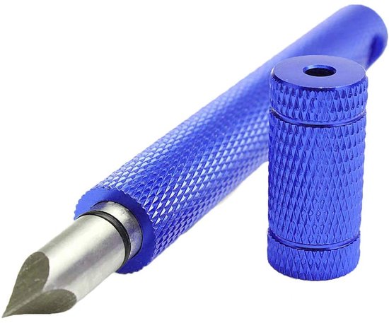 Groefslijper voor golfclubs Blue van Merkloos