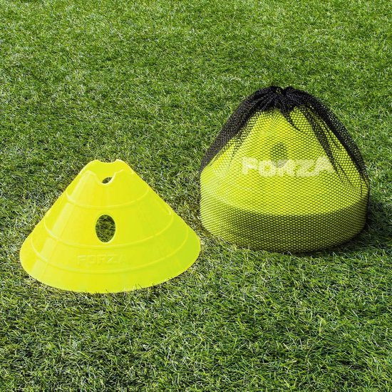 Grote Trainingskegels Voetbal Markering Kegels Set van 20 Stuks - Alle Ondergronden van Merkloos