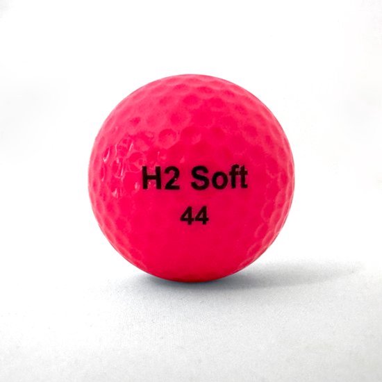 H2 Soft - golfballen roze - 50 stuks van Merkloos