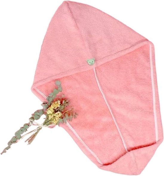 Haardroog Turban - Haardroogkap Dames - Snel Haar Drogen - Absorberende Stof - 25x60cm - Color 4