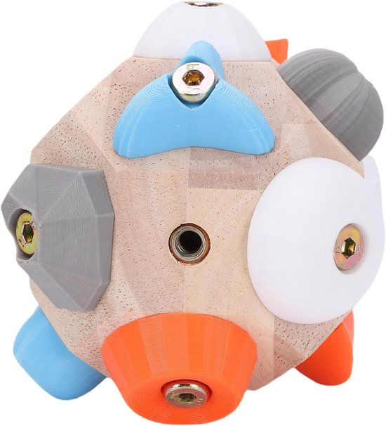 Handgemaakte 3D Klimbal voor Klimmers, Compact en Draagbaar, Ideaal voor Vingerkracht Training en Klimtraining, Perfecte Cadeaus voor Klimliefhebbers