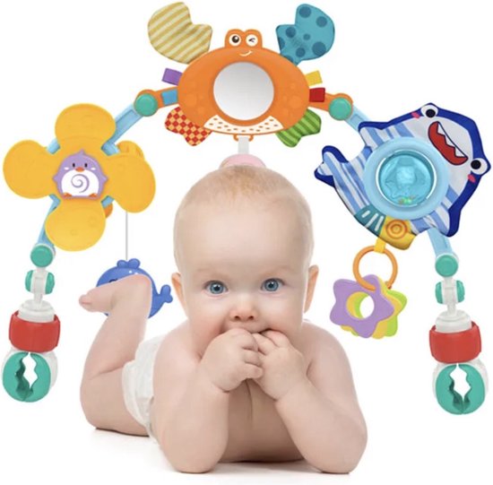 HAYALI® Play Arch Speelboog Speelgoed Verstelbare Mobiele voor Peuter Jongen en Meisje van HAY