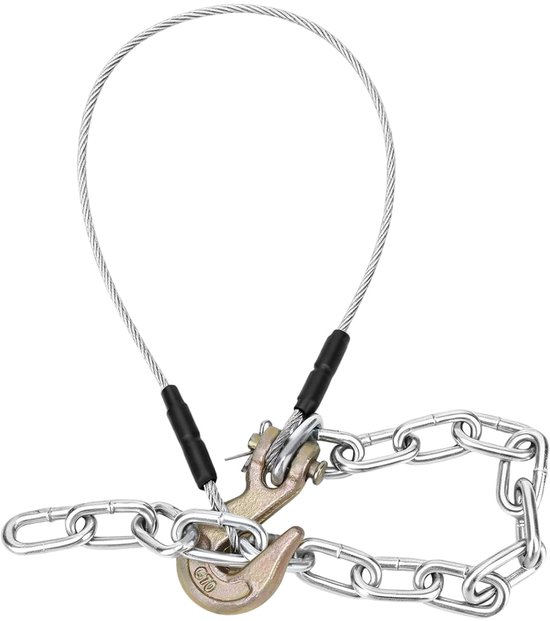 Hekpaalverwijderaar met Gegalvaniseerde Kabel en Ketting
