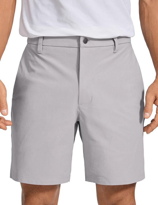 Heren Golf Shorts - 7" Stretch Lichtgewicht Casual Met Zakken van Merkloos
