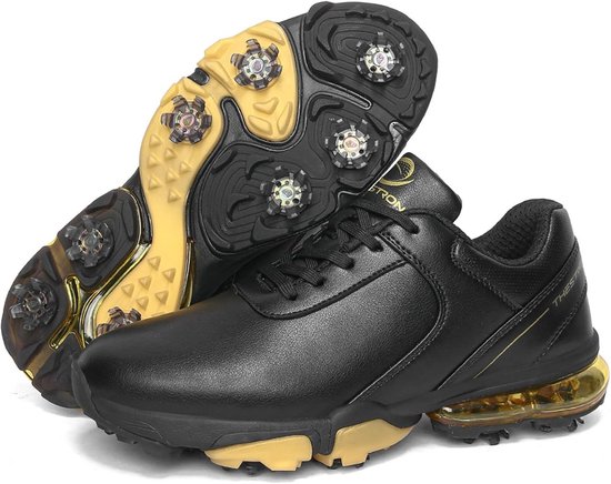 Heren Golfschoenen Breed Model Waterdichte Sneakers Niet-Slip Lichte Buitenschoenen