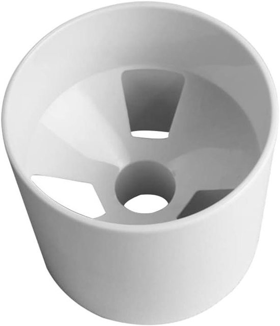 Hole Cup voor Golf Practice, Witte Accessoires van ABS voor Training, Duurzaam en Robuust, Groene Hole Support Flag, Golfoefeningen met Begeleiding. van Merkloos