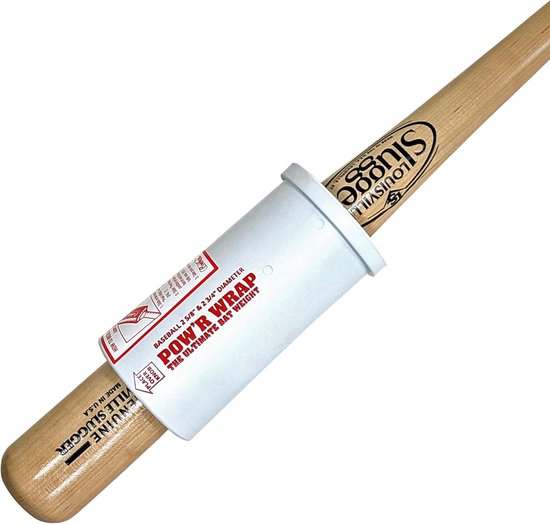 Honkbal Knuppel Gewicht - Slagkracht Trainer - Training Verbeteren - Universele Pasvorm - 24 Ounce - Wit