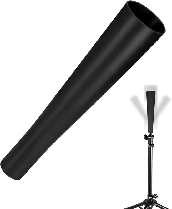 Honkbal Trainings Tee - Softbal Hitting Stand - Oefenen Slagvaardigheid - Duurzaam Rubber Materiaal - 20 x 6 x 6cm