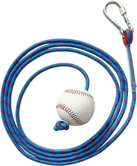 Honkbal Trainingsballen - Slagtrainingstool Gooiband - Swing Verbeteren - Geen Gereedschap Nodig - 3 Meter Touw - Niet Gespecificeerd
