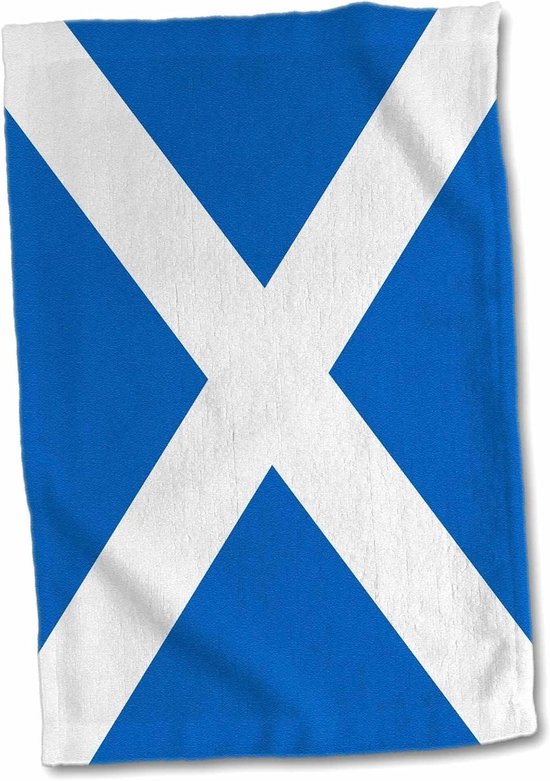 Hoofd Wrap Handdoek - Haar Handdoek Badlakens - Haar Drogen - Super Absorberend - 40x70cm - Vlag Schotland