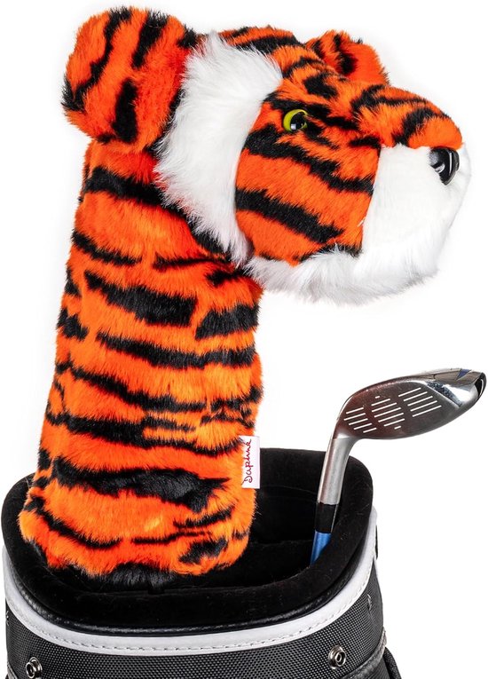 Hoofddeksel Golf - Club Cover - Golf Bescherming - Hoogwaardige Materialen - Driver - Rood Blauw