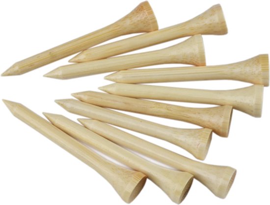 Houten Golf Tees 54 mm - 50 stuks - Golftees - Hout - ATHLIX van ATHLIX