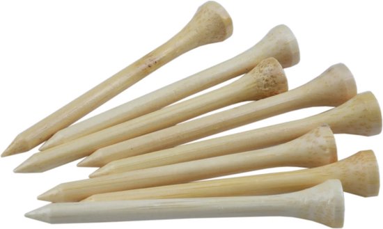 Houten Golf Tees 70 mm - 50 stuks - Golftees - Hout - ATHLIX van ATHLIX