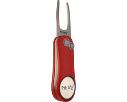 Hybride Pitchfork voor Golf, Rood/Wit