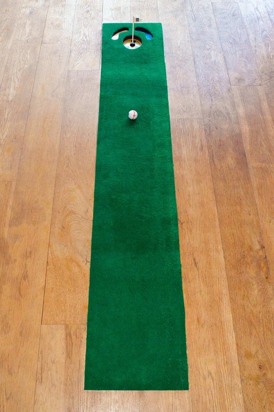 Ibenzoa® Unisex Golf Trainingsset met Puttingmat, Richtingsbal en Instructie DVD