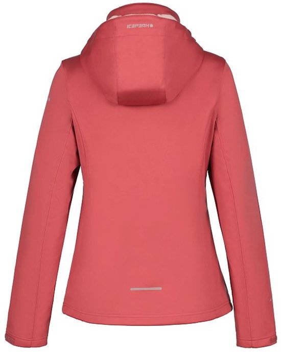 Icepeak Boise - Softshell Jas Voor Dames - Roze - Maat 40 van Icepeak