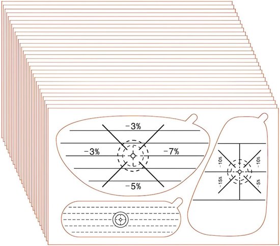 Impact Tape voor Golfclubs - 90 Stuks voor Swing- en Sweet Spot Analyse van IJzers, Drivers en Putters. Verbeter je Slag en Precisie.
