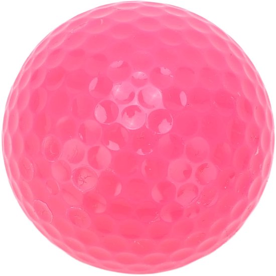 IMPERATORIS® Golf Oefenballen - Airflow Ballen - Geperforeerde Plastic Ballen - Voor Training in Tuin en Binnen - Lichtgewicht - Set van 1 - rose
