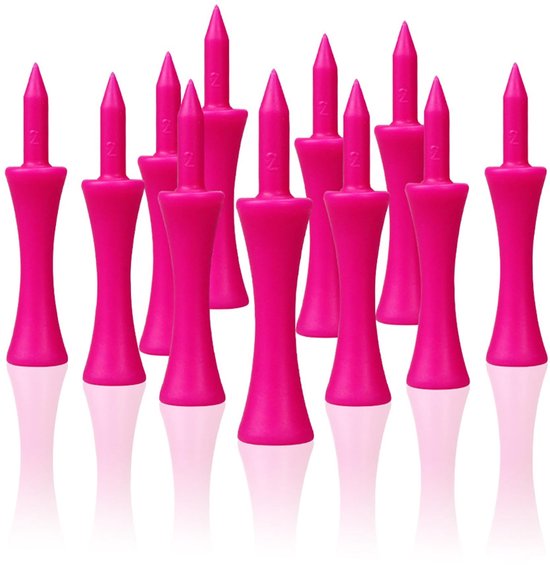 IMPERATORIS® Golf Tees - Onbreekbare Tees - Standaard Maat - Hoge Zichtbaarheid - Voor Training en Wedstrijd - 100 stuks van Merkloos