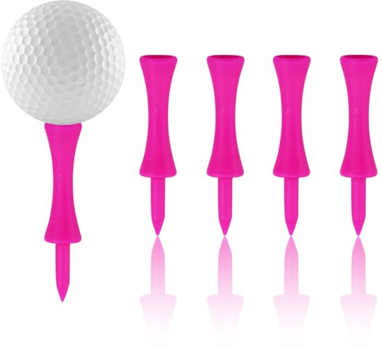 IMPERATORIS® Golf Tees - Onbreekbare Tees - Standaard Maat - Hoge Zichtbaarheid - Voor Training en Wedstrijd - 110 stuks