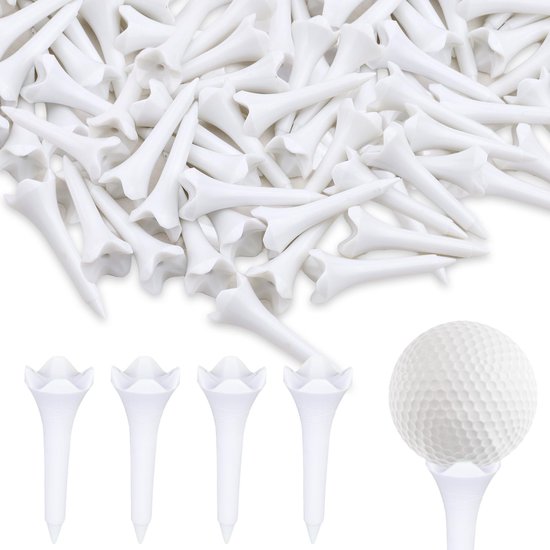 IMPERATORIS® Golf Tees - Onbreekbare Tees - Standaard Maat - Hoge Zichtbaarheid - Voor Training en Wedstrijd - 30 stuks van IMPERATORIS