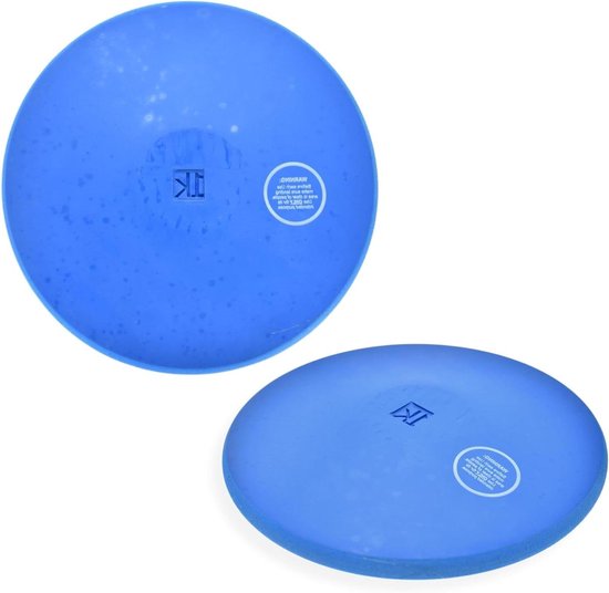 Indoor Discus - Trainingsdiscus Weroep - Atletiek Training - Hard Rubber Materiaal - Eenheidsmaat - Meerkleurig