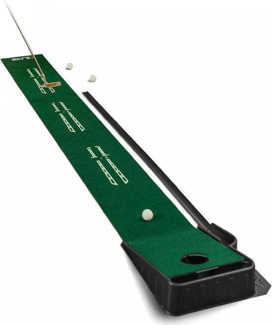 Indoor Putting Mat - Groen - Golf Training - Verbeter je putting skills van Pure2Improve