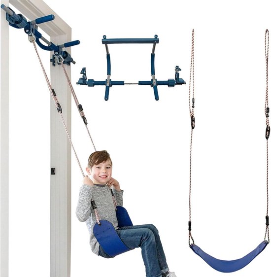 Indoor Trainingsbalk en Sensorische Schommel voor Kinderen en Volwassenen - Deuropening Fitness