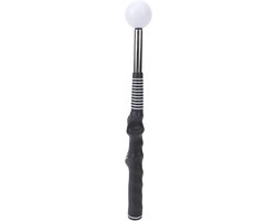 Intrekbare Swing Exerciser - Golf Trainer - Balans Verbeteren - Klikgeluid Feedback - 40 cm - Zwart