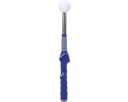 Intrekbare Swing Exerciser - Golf Trainer - Verbeter Balans - Klikgeluid Feedback - 40 cm - Blauw