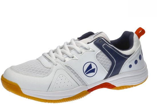 JAKO - SHOE COURT INDOOR MEN - WHITE DK NAVY - 46
