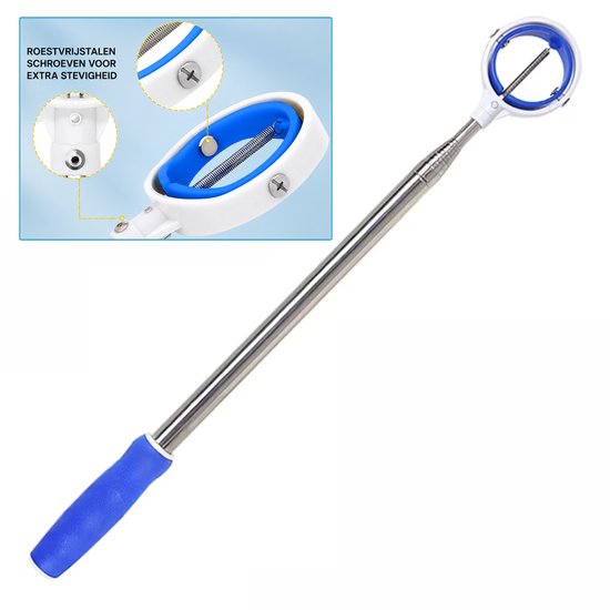 JC's® Golfbalhengel - Golfhengel - Telescopische golfhengel - Golfbal hengel - 2.75 meter - Extra stevig constructie