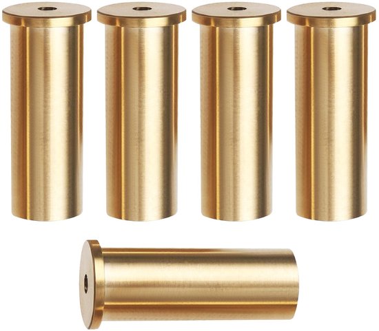 JHUBERS- Golfclub Gewicht 5 Stuks - Messing Gewicht Hoofd - Geschikt voor Stalen Hout/Ijzer - 2g - 8.5 x 6mm - Hoge Duurzaamheid - Gewichtblok