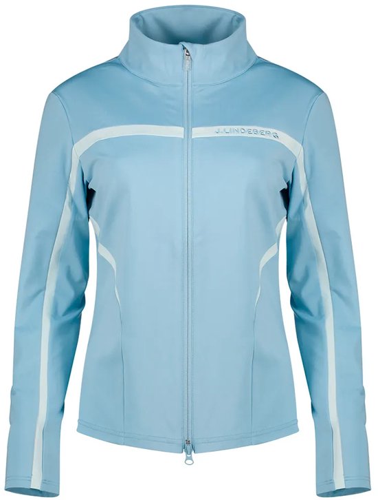 J.lindeberg Janice Mid Layer Dames Full Zip Sweatshirt Blauw M Vrouw