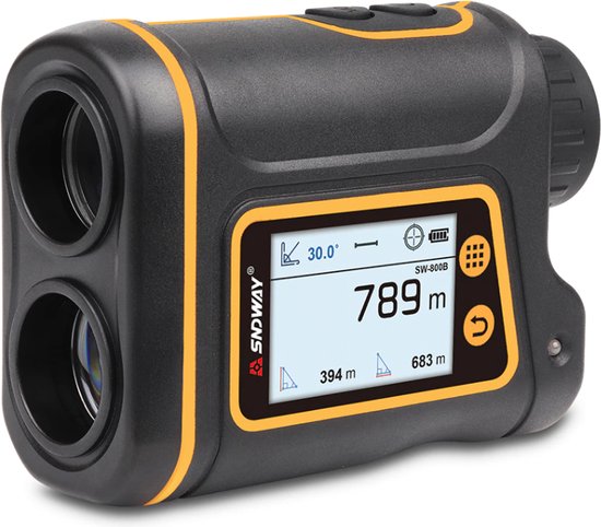J.S. & I.R.  Afstandsmeter Golf 1000 m / 1100 yards rangefinder Digital Range Finder Kerst Sinterklaas