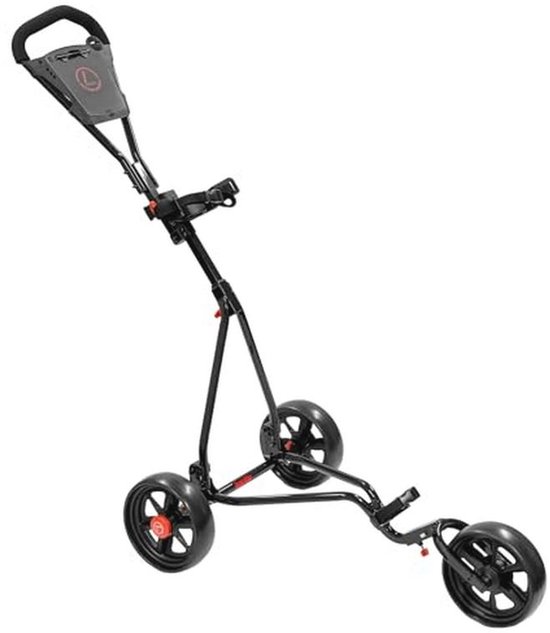 Junior Golf Trolley voor Kinderen - Zwart van Merkloos