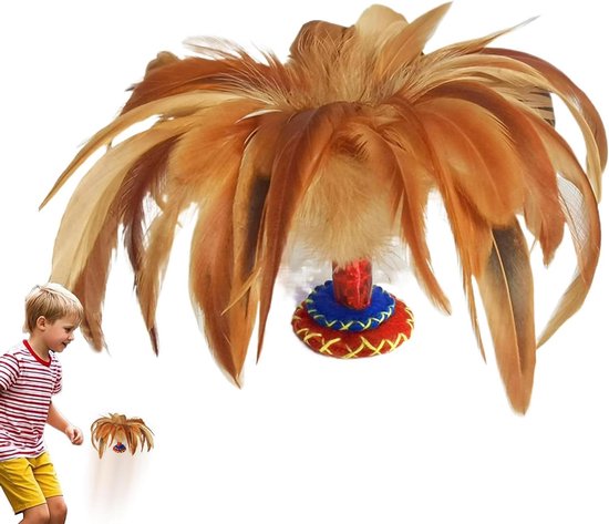 Kick Shuttlecock - Voetsportspel Trainingsspeelgoed - Outdoor Fitness - Verzwaarde IJzeren Pads - 19 cm - Niet gespecificeerd