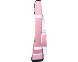 Kinder Golftas - Junior Golftas - Golf Leren - Lichtgewicht Ontwerp - 83 x 18 x 15 cm - Rozerood