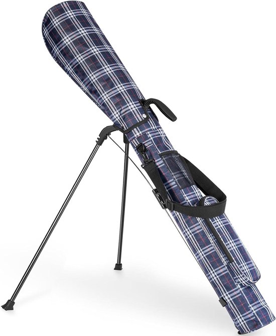 Kleine Golftas - Racketkoffer Draagtas - Sportuitrusting Vervoeren - Ultralicht Ontwerp - 87 x 20 x 10 cm - Blauw