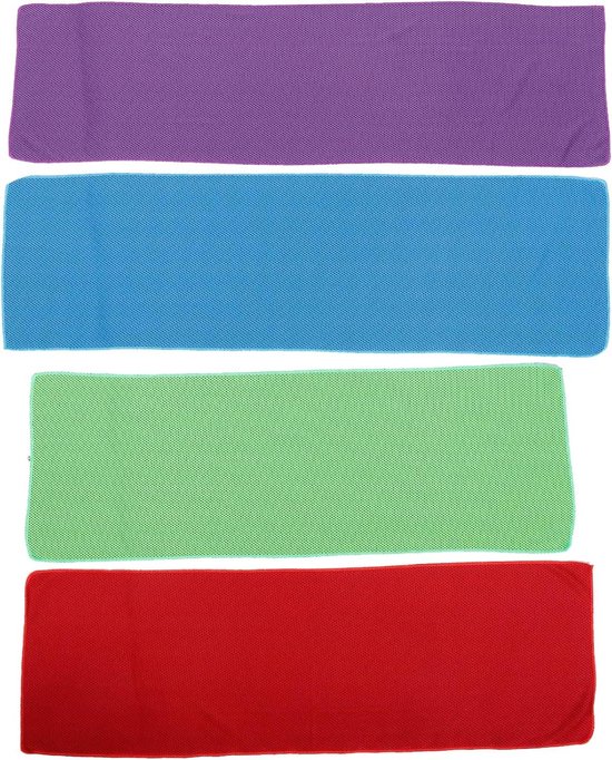 Koelhanddoeken - Sport Handdoeken - Actieve Koeling - Sneldrogend Materiaal - 100 x 30 CM - Willekeurige Kleur