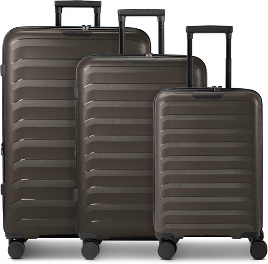 Kofferset, 48 x 29 x 75 cm, uitbreidbaar, TSA-slot