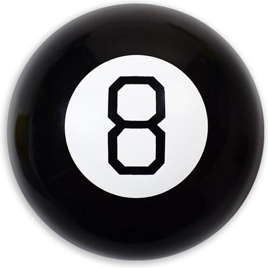 Koning Import - Magic 8 ball - Orakel bal - Voorspel de toekomst - Grappig cadeau - Biljartbal - Antwoorden op je vragen van Merkloos